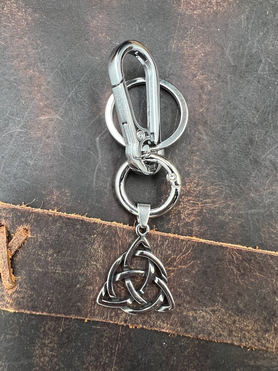 Celtic Knot Keychain - Motif Metalworks