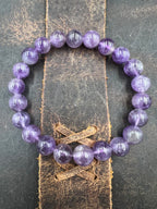 Stone Gem Bracelet - 8mm beads