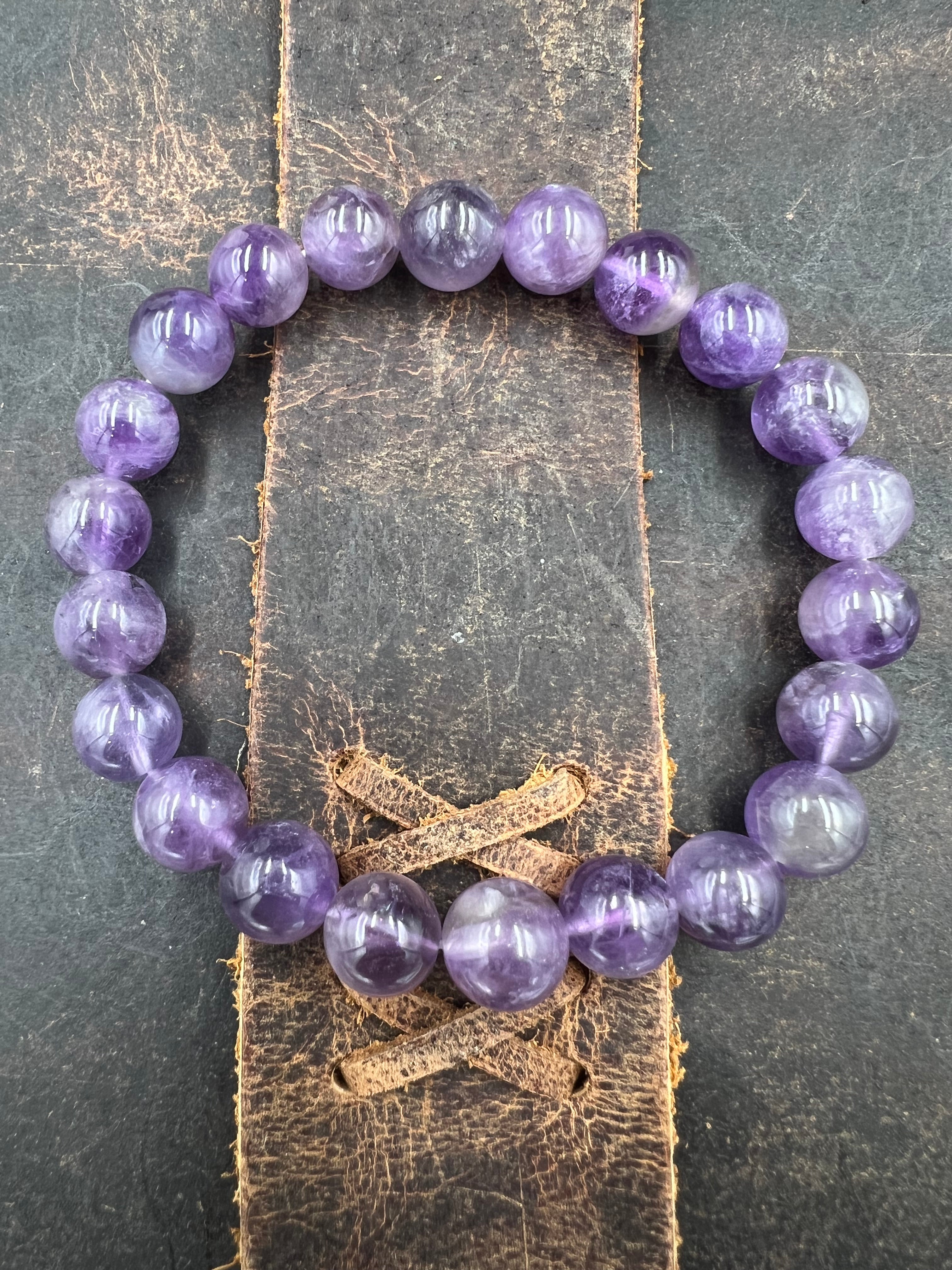 Stone Gem Bracelet - 8mm beads