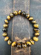 Stone Gem Bracelet - 8mm beads