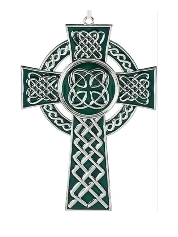 Large Metal Celtic Cross Wall Art - Motif Metalworks