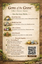 Hearts of the Grove Aroma Beads - Air Freshener with a Hidden Gem - Motif Metalworks