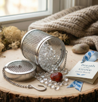 Hearts of the Grove Aroma Beads - Air Freshener with a Hidden Gem - Motif Metalworks