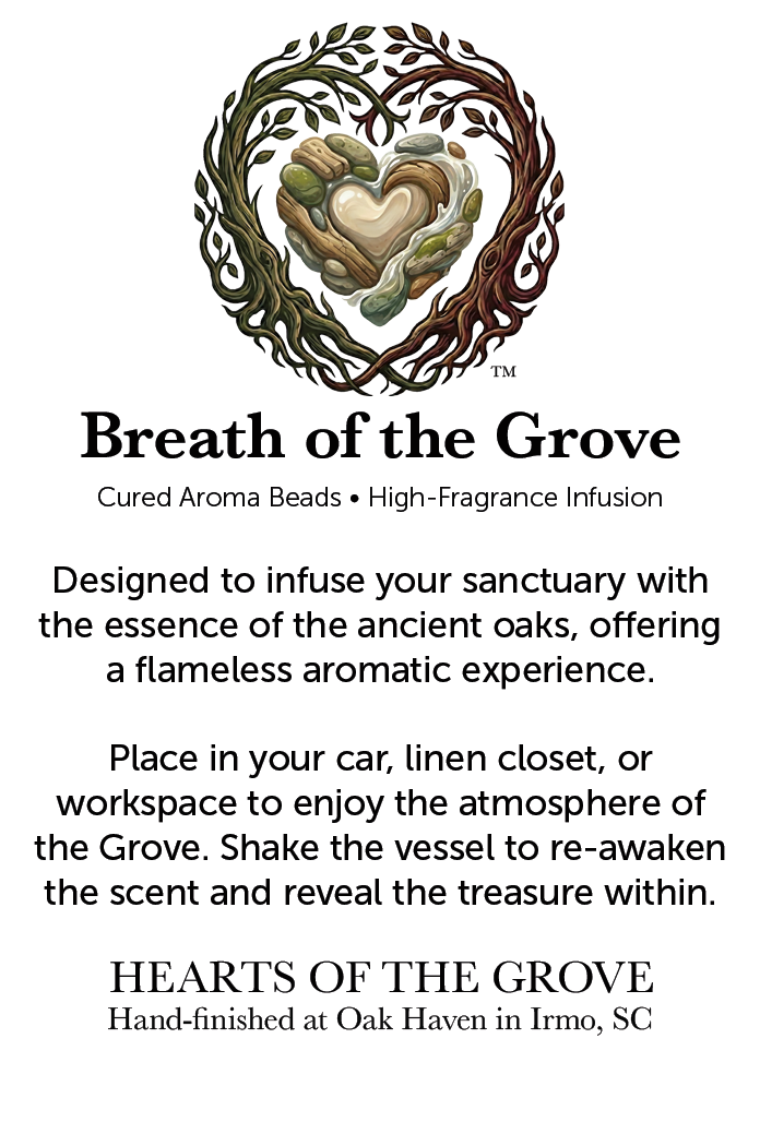 Hearts of the Grove Aroma Beads - Air Freshener with a Hidden Gem