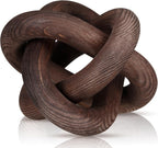 Handcrafted Interlocking Wood Knots - Motif Metalworks